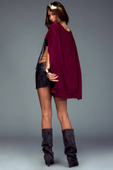 Ring Draped Cape