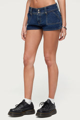 Keinan Low Rise Denim Shorts