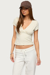 Merinda V Neck Top
