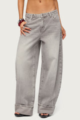 Kella Low Rise Baggy Jeans