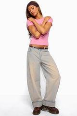 Kella Low Rise Baggy Jeans