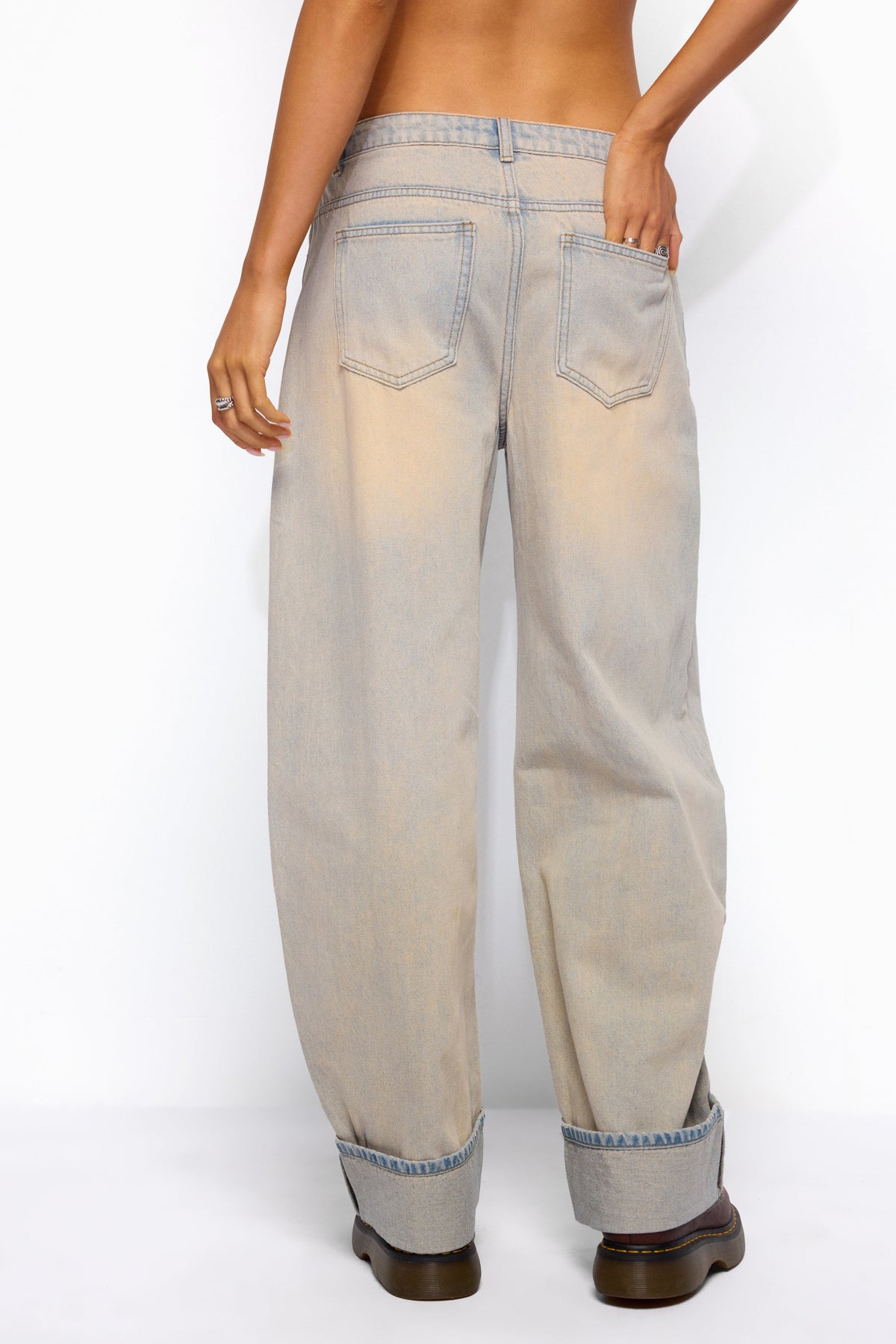 Kella Low Rise Baggy Jeans