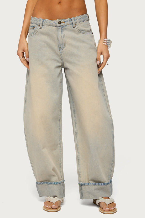 Kella Low Rise Baggy Jeans