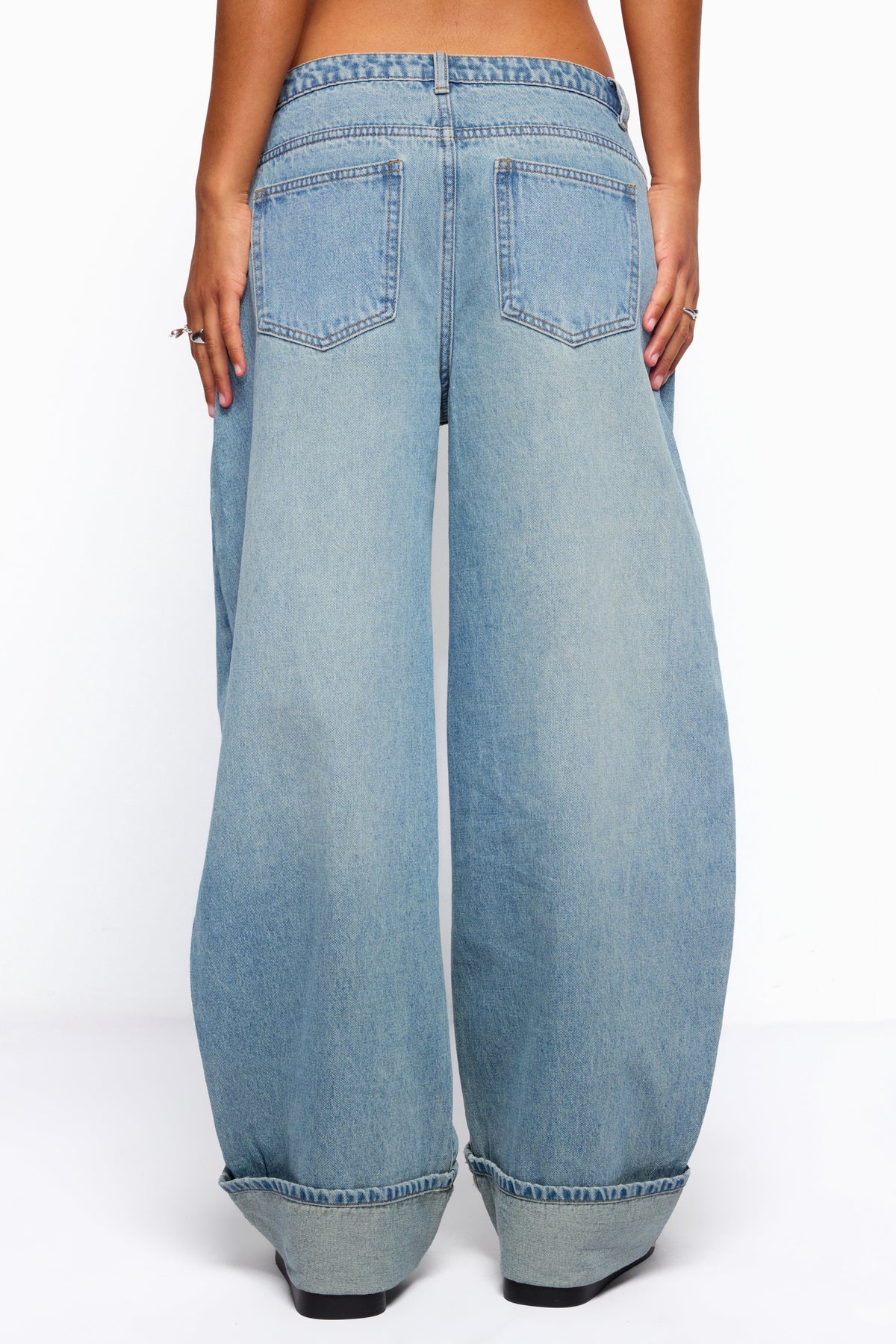 Kella Low Rise Baggy Jeans