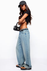 Kella Low Rise Baggy Jeans