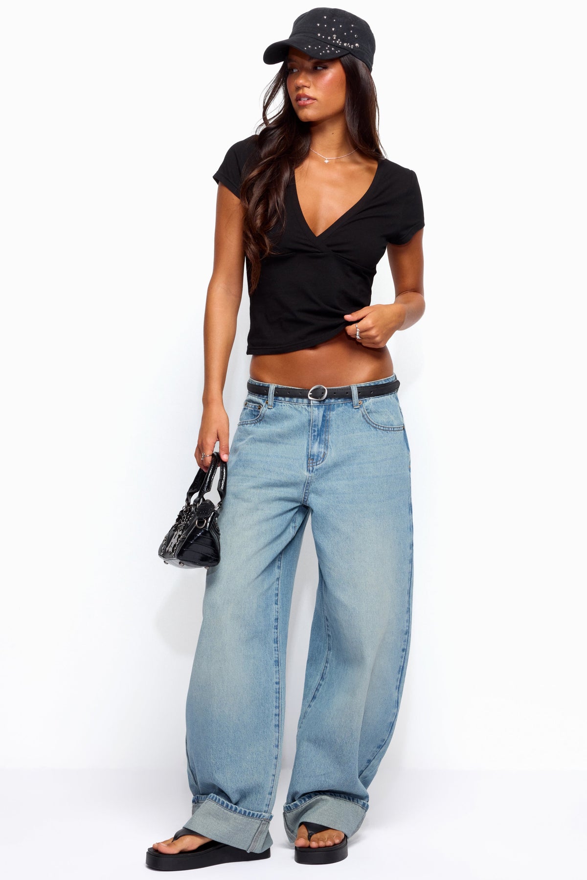 Kella Low Rise Baggy Jeans