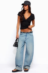 Kella Low Rise Baggy Jeans