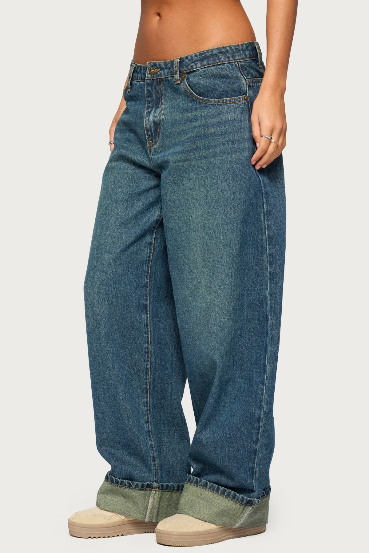 Kella Low Rise Baggy Jeans