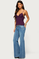 Rhian Lacey Pleated Babydoll Top