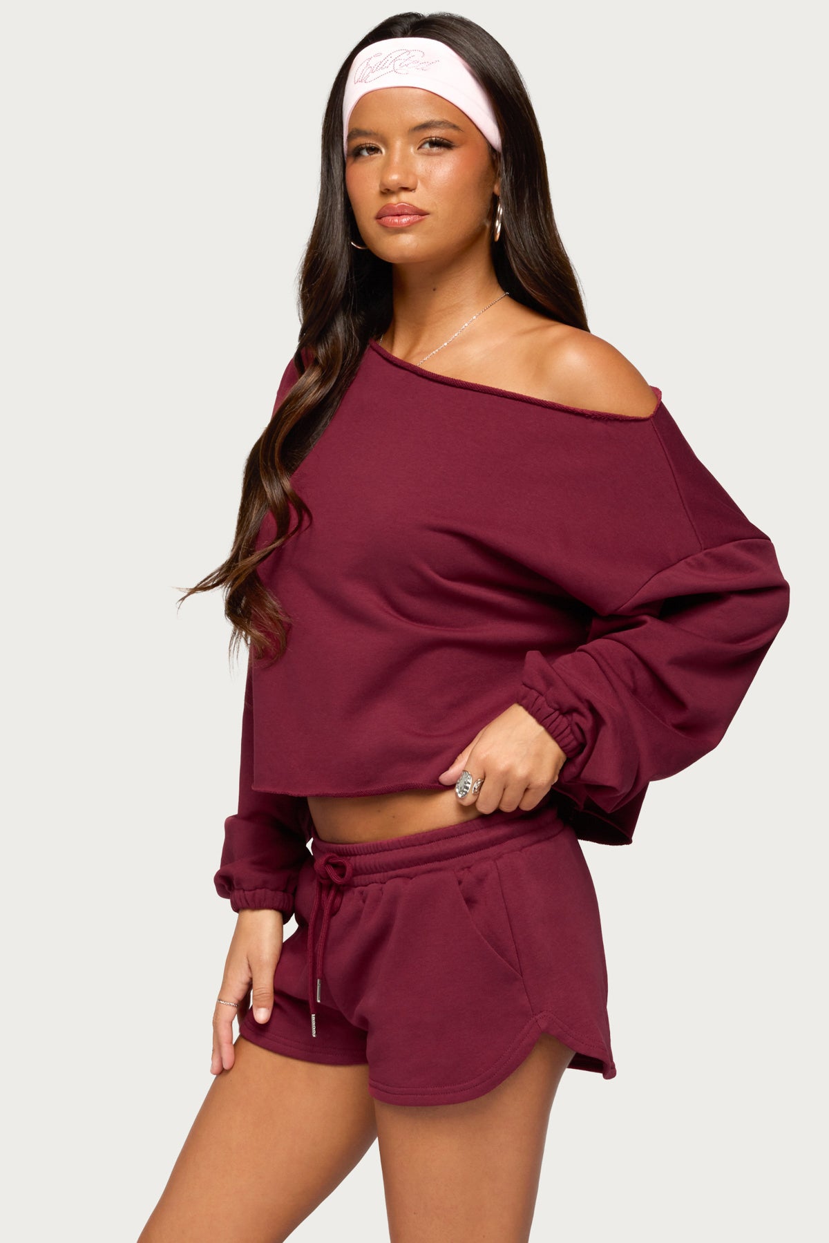 Kordelia Off Shoulder Sweatshirt