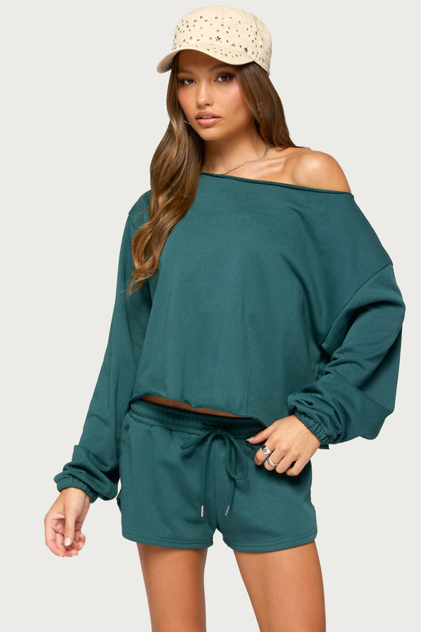 Kordelia Off Shoulder Sweatshirt