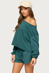 Kordelia Off Shoulder Sweatshirt