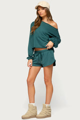Kordelia Off Shoulder Sweatshirt