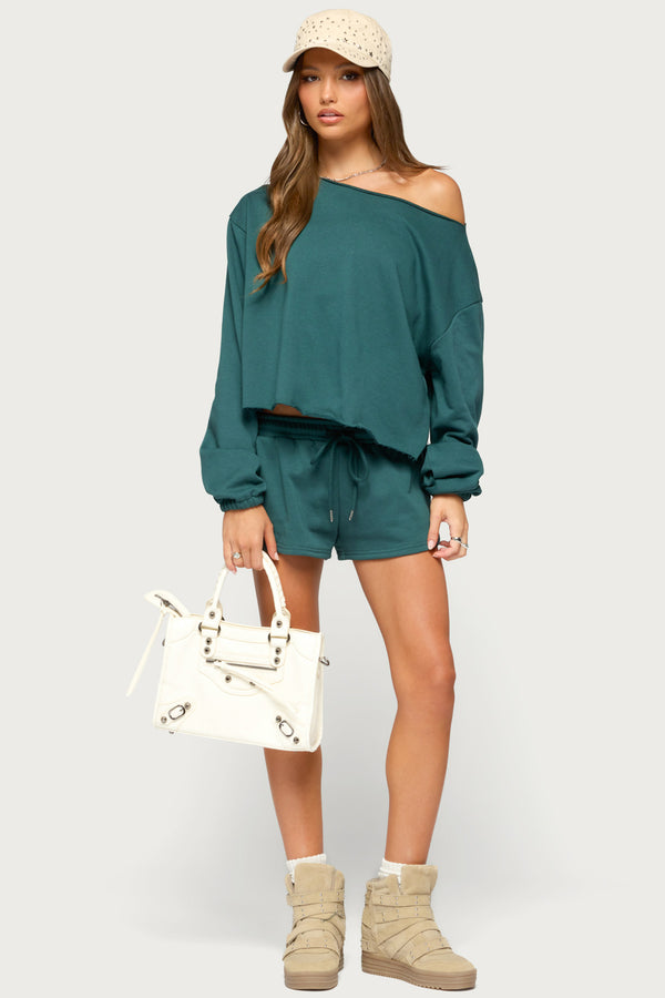 Kordelia Off Shoulder Sweatshirt