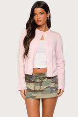 Jenie Split Front Knit Cardigan