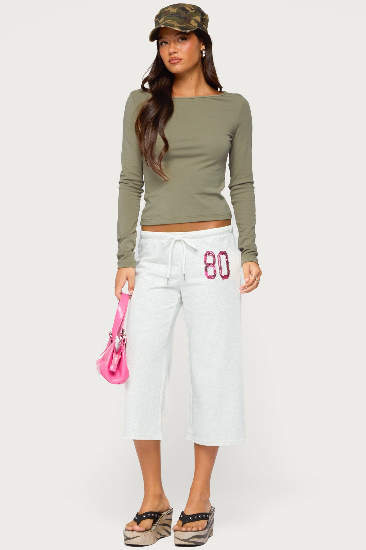 Savi Boat Neck Long Sleeve Top