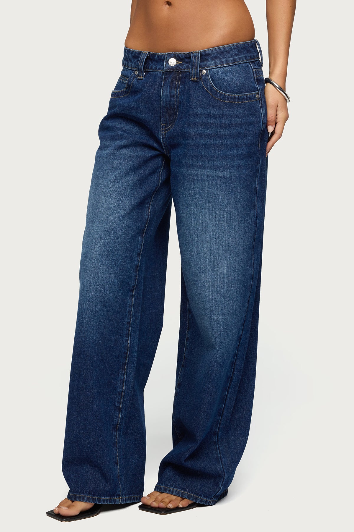 Rivka Low Rise Baggy Jeans