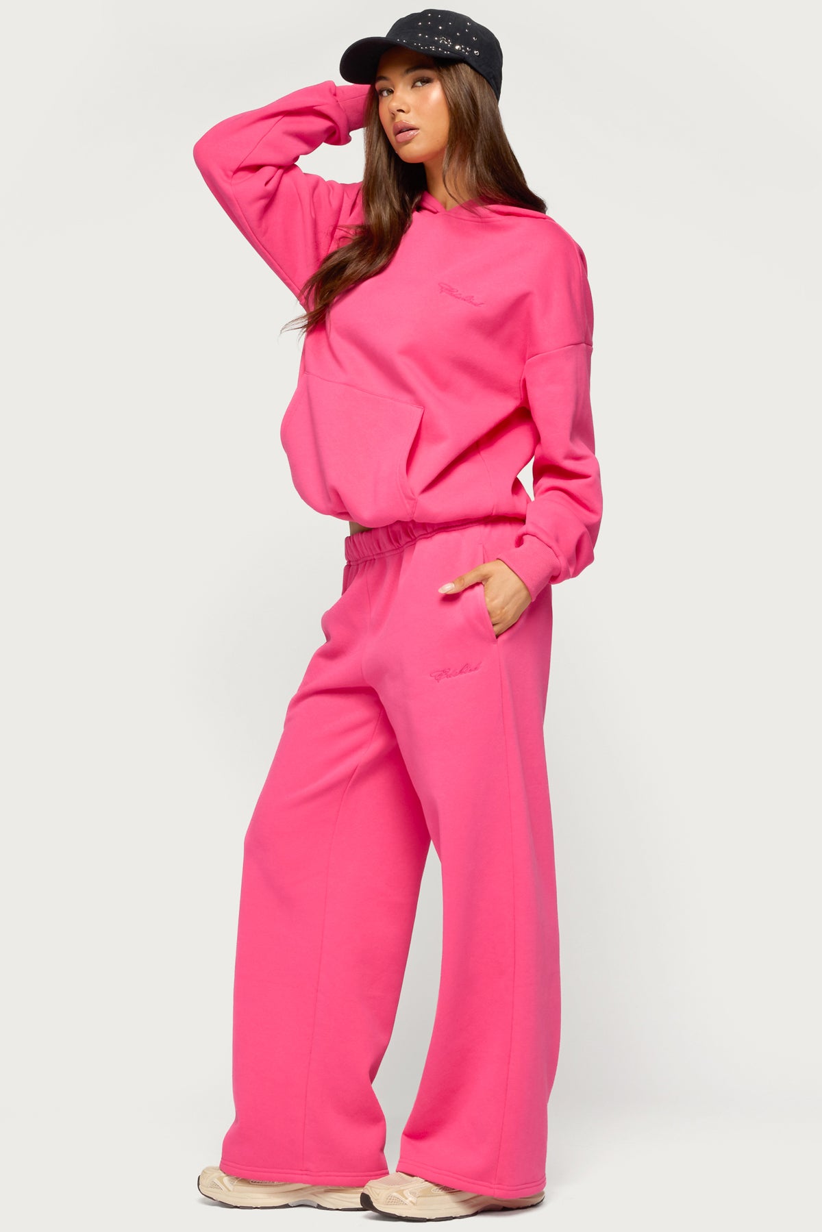 Basic Girl Wide Leg Edikted Sweatpants