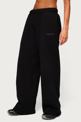 Basic Girl Wide Leg Edikted Sweatpants
