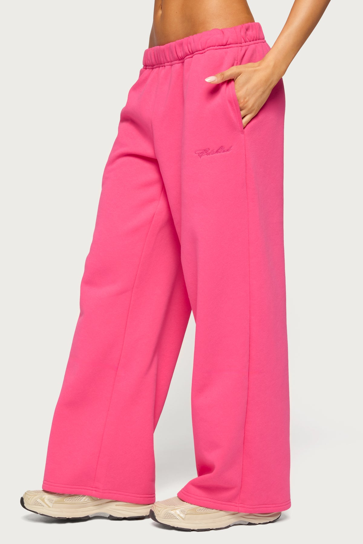 Basic Girl Wide Leg Edikted Sweatpants