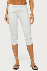 Rocio Foldover Capri Pants