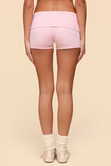 Soraia Foldover Biker Shorts