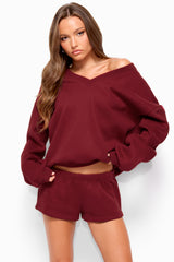 Bronte V Neck Sweatshirt