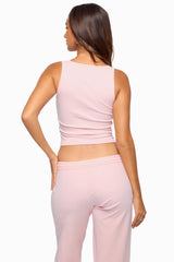 Linda Ribbed Scoop Neck Tank Top