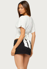 Abriana Ruched Waist Top