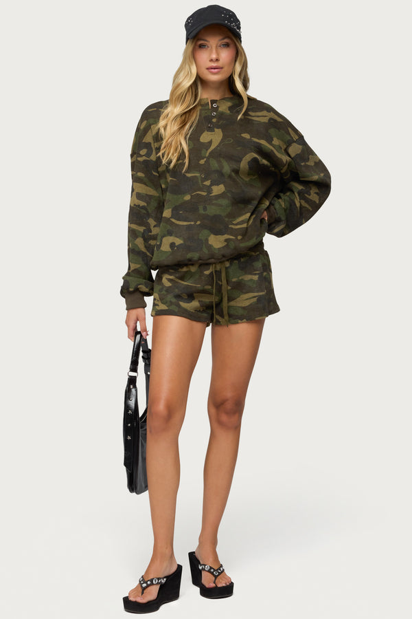 Baila Waffle Shorts