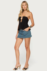 Nikita Strapless Cutout Top