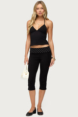 Noriah V Neck Halter Top