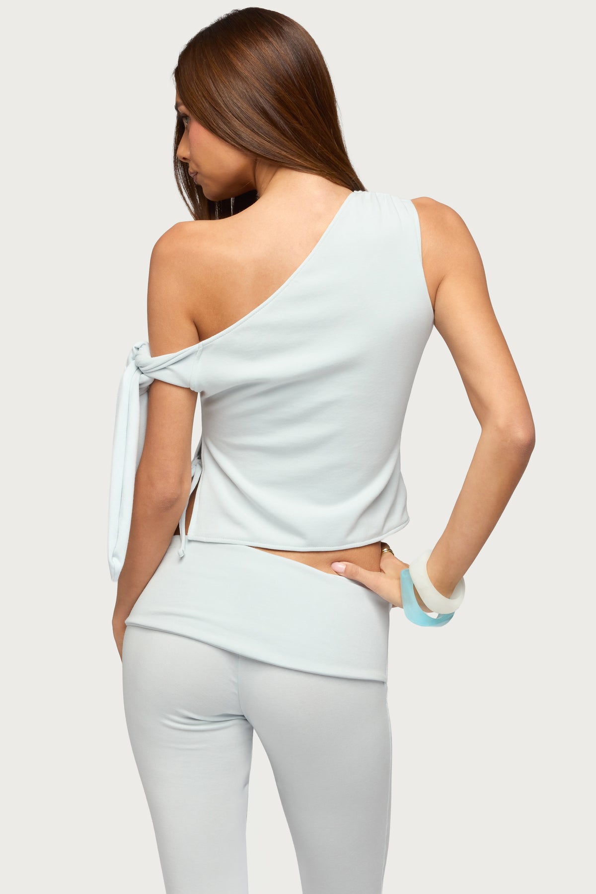 Adara Tied One Shoulder Top