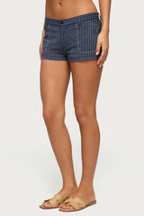 Lina Pinstripe Shorts