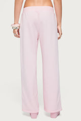 Edikted Studio Rhinestone Sweatpants