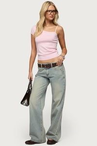 Holly Low Rise Straight Leg Jeans