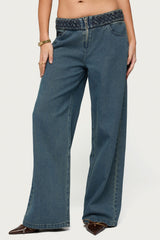 Braidey Low Rise Baggy Jeans