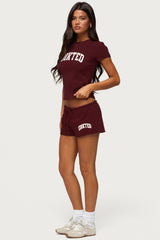 Sporty Babe Edikted Micro Shorts