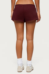 Sporty Babe Edikted Micro Shorts