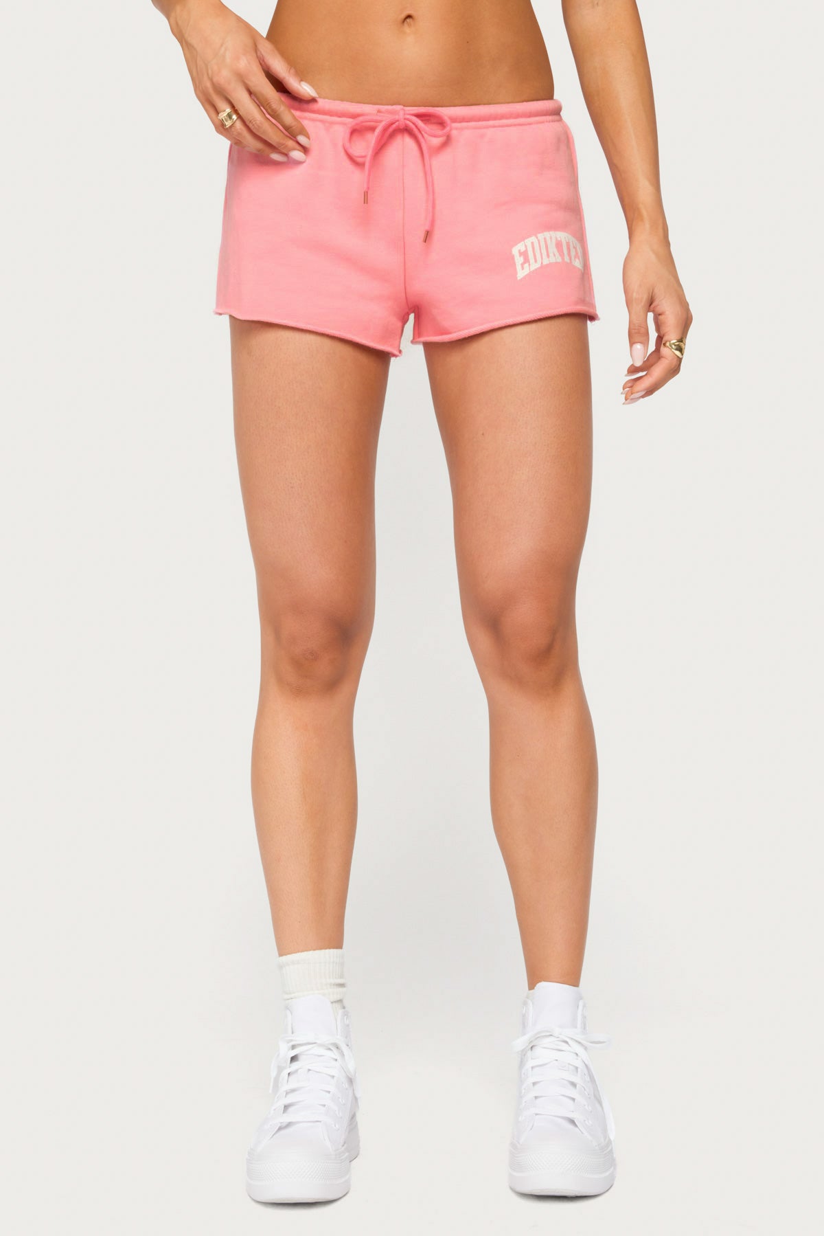 Sporty Babe Edikted Micro Shorts