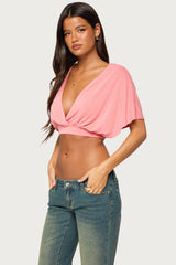 Candela V Neck Crop Top