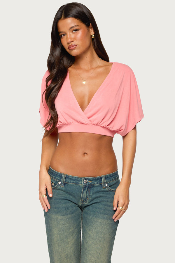 Candela V Neck Crop Top