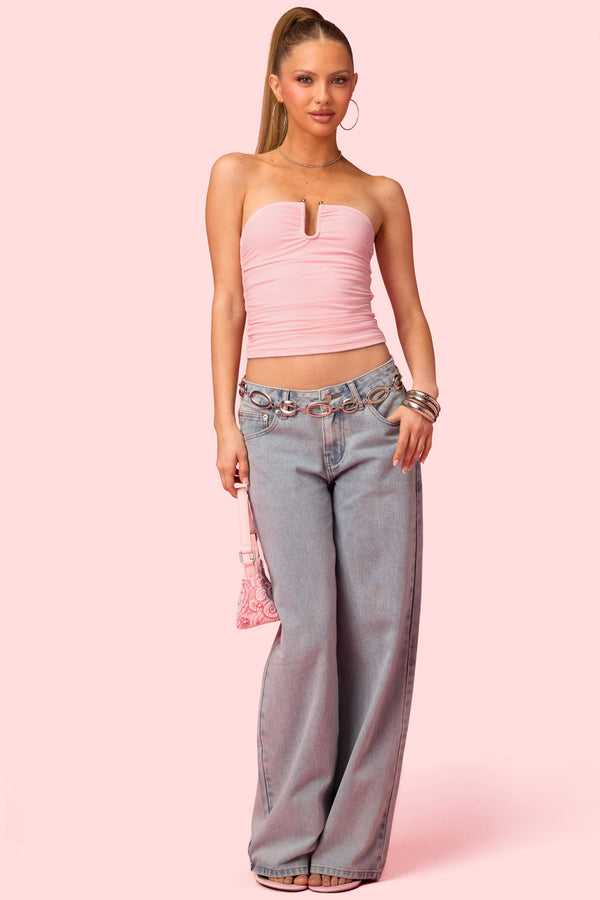 Barbie™ Curved U Strapless Top