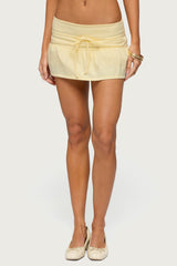 Yelena Peplum Mini Skort