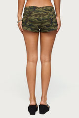 Camo Craze Stretch Micro Shorts