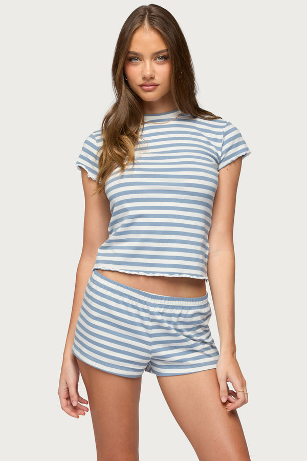 Aubrie Striped T Shirt