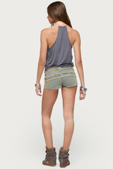 Tesa Gathered Cutout Top