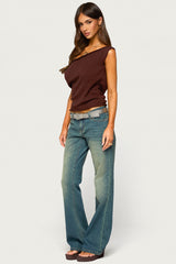 Lauria Off Shoulder Knit Top