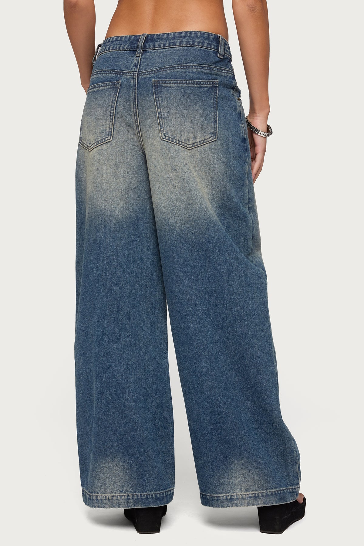 Sabira Low Rise Baggy Jeans