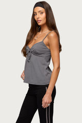 Emmylou Babydoll Tank Top